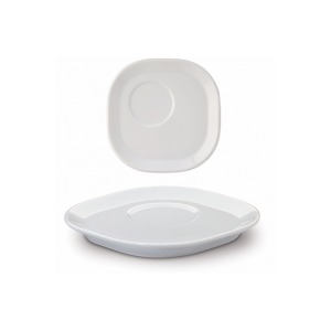 Soucoupe carrée pour tasse