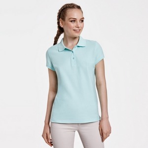 STAR WOMAN - Polo femme avec logo manches courtes