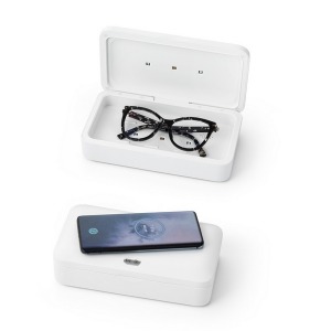 boîte de stérilisateur uv personnalisable chargeur sans fil rapide