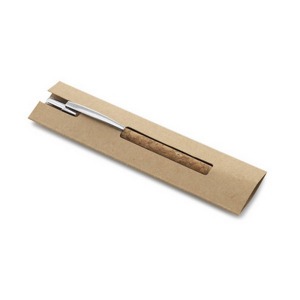 Stylo à bille en liège promotionnel et aluminium