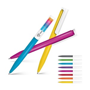 Stylo bille ecriture bleue corps antibacterien personnalisable