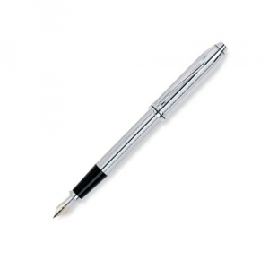 Stylo plume publicitaire Townsend Plaqué Platine