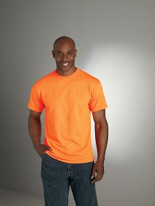 T-shirt promotionnel manches courtes blanc ou naturel Gildan