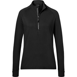Maillot running avec logo demi-zip Femme - James Nicholson