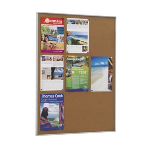 Tableau affichage Visual-Displays liège personnalisable 9xA4