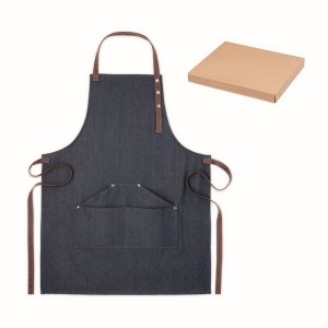 Tablier publicitaire en denim 240g/m²