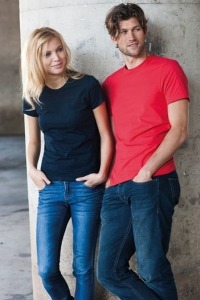 Tee-shirt homme manches courtes encolure ronde Kariban