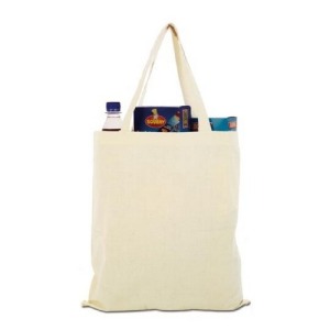 Tote bag personnalisable coton à anses courtes 110g/m²