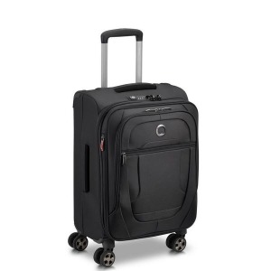 VALISE CABINE promotionnelle EXTENSIBLE 4 DOUBLES ROUES 55 CM - HELIUM DLX