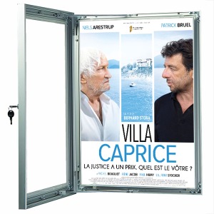 Vitrine affiche-poster A3 + serrure visual-displays