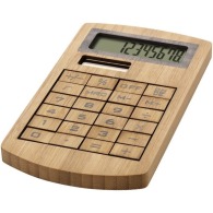 Calculatrice en bambou