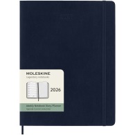Agenda XL 12 mois Moleskine à couverture souple