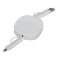 Câble de charge publicitaire et de données TRANSFER SQUARE