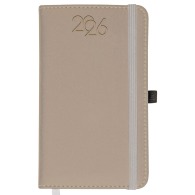 Agenda de poche hebdomadaire 2026, couverture rigide en pu thermocollé avec piqûres picture