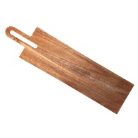 Planche à découper e personnalisable en acacia 'Braga' XL