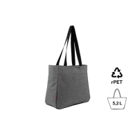 Sac Cabas isotherme 'Sapang', gris chiné RPET
