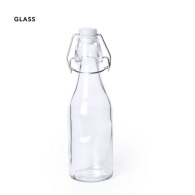 Mini bouteille en verre publicitaire à bouchon 260 ml