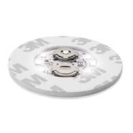 Dessous de verre personnalisable autocollant LED blanc