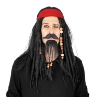 PERRUQUE PIRATE AVEC BANDEAU PERRUQUE PIRATE AVEC BANDEAU