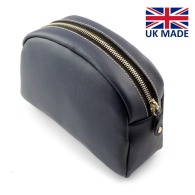 Pochette zippée 200x150x75mm en PU, rPET ou cuir