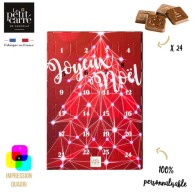 Calendrier de l'Avent Basic 60g Gianduja Bio Calendrier de l'Avent Basic 60g Gianduja Bio