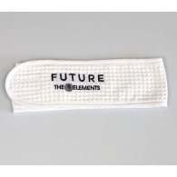 Bandeau de tête en nid d'abeille avec logo brodé