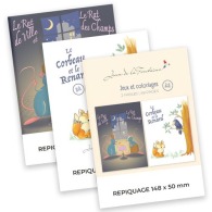 Cahier personnalisé de jeux - 3-5 ans | Jean de la Fontaine