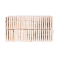 Pinces à linge en bois 50 pièces