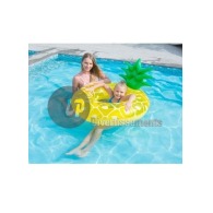 bouée gonflable personnalisable géante ANANAS semi-transparente