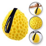 Éponge nid d'abeille pour lavage corporel humi