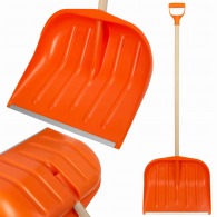 Pelle à neige style grattoir en bois
