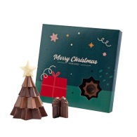 Sapin de Noël en chocolat