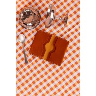 Porte-carte 4 poches en cuir