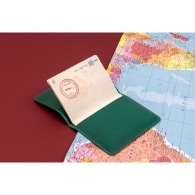Etui de passeport / Etui de carte-grise bache Yourcenar
