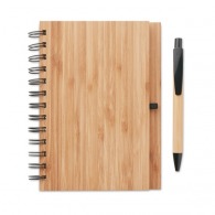 Bambloc - carnet et stylo en bambou