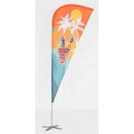 Beach Flag publicitaire QUART-GLASS