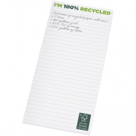 Bloc-notes personnalisable 1/3 a4 recyclé desk-mate® 50 feuilles