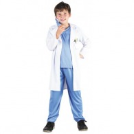 BLOUSE personnalisable DE DOCTEUR MIXTE ENFANT 7-9 ANS