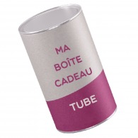 Boîte tube personnalisable 8x10cm