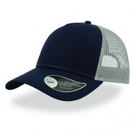 Casquette 5 pans style trucker en coton picture