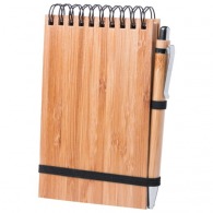 Ensemble bambou carnet et stylo