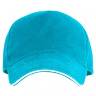 Casquette de 5 panneaux avec visière sandwish en contraste picture