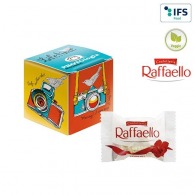 Mini-cube publicitaire avec Raffaello publicitaire