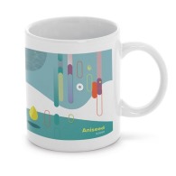 Mug en céramique 350ml quadri picture