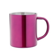 Mug publicitaire inox coloré Double paroi 300 ml
