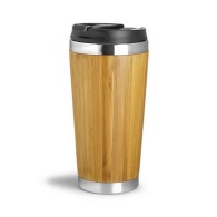 Mug isotherme personnalisable leakproof 410 ml WOOD YOU