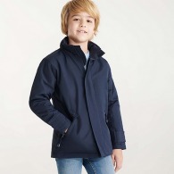 Parka col montant avec zip injecté ton sur ton EUROPA (Tailles enfants)