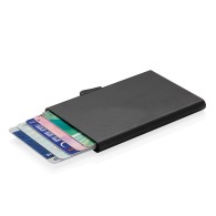 Porte-cartes en aluminium anti-RFID C-Secure