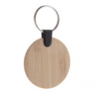 Porte-clés bambou personnalisable forme standard