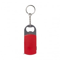 Porte-clés décapsuleur, mètre et lampe picture